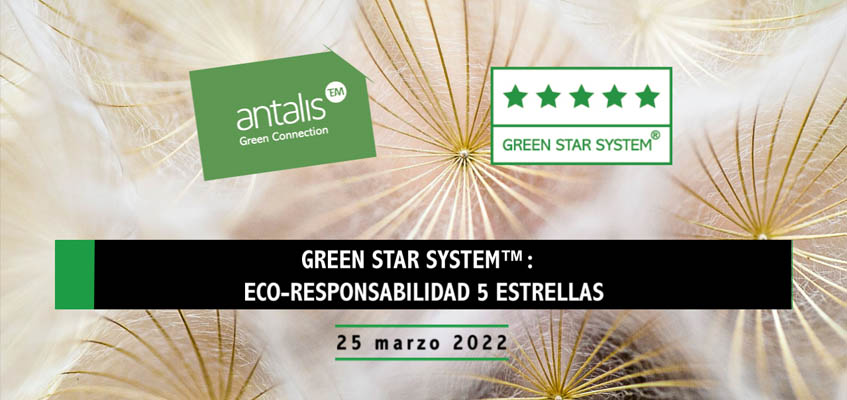 WEBINAR Green Star System™: Eco-Responsabilidad 5 Estrellas