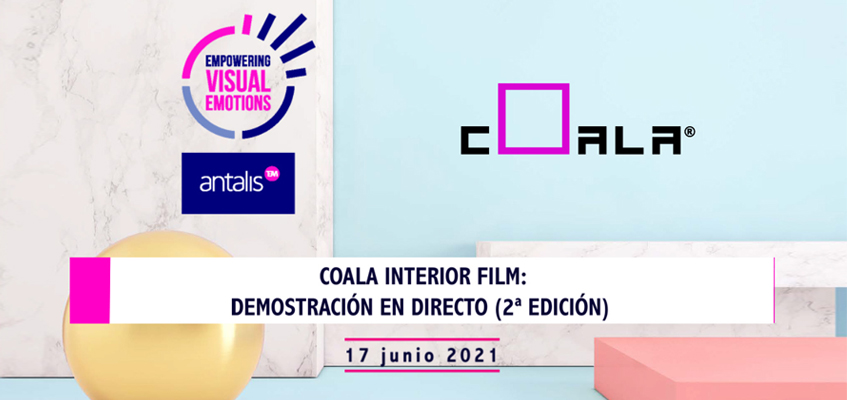 WEBINAR Coala Interior Film: demostración en directo 2ª EDICIÓN