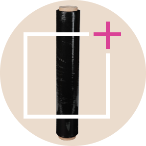 Ref. 576415 Film estirable manual negro
