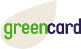 Green Card Bolsas de Plástico Transparentes con Cierre ZIP y Franjas Blancas
