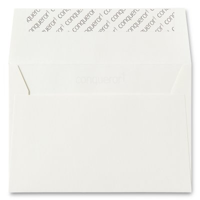 Sobre Conqueror Verjurado brilliant white C6 114 mm x 162 mm 120 g/m² en caja