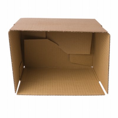 Caja con fondo automático