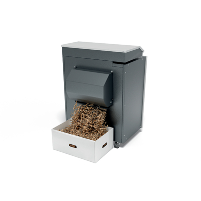 Máquina de producción de material de relleno ProfiPack EcoChip trasera