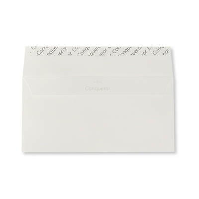 Sobre Conqueror CX22 high white 120 g/m² 110 mm x 220 mm 500 unidades/caja
