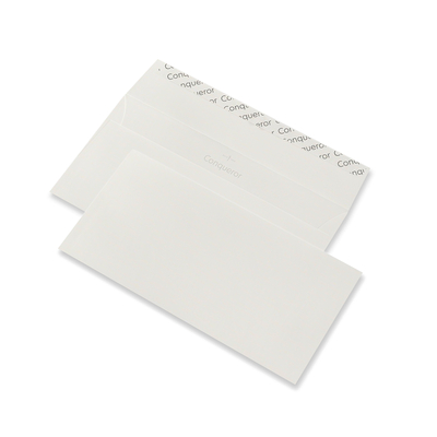 Sobre Conqueror CX22 high white 120 g/m² 110 mm x 220 mm 500 unidades/caja