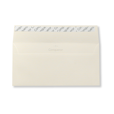 Sobre Conqueror Verjurado oyster DL 110 x 220 mm 120 g/m² en caja