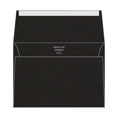 Sobre Keaykolour Deep Black C5 162 mm x 229 mm 120 g/m² en caja