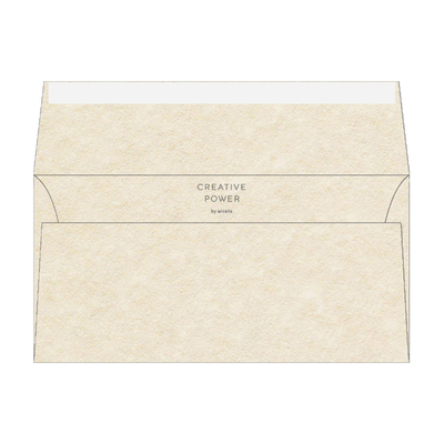 Sobre Keaykolour Parchment Natural DL 110 x 220 mm 120 g/m² en caja