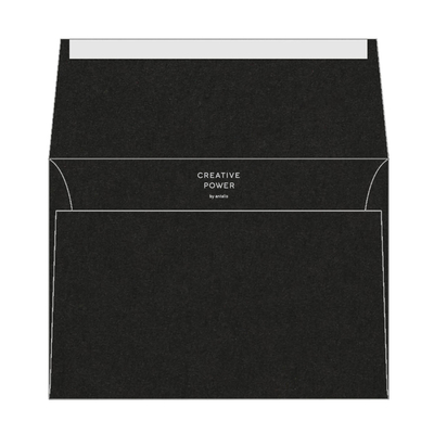 Sobre Olin Colours Black C5 162 mm x 229 mm 120 g/m² en caja