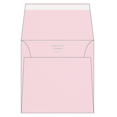 Sobre Olin Colours Baby Pink 170 x 170 mm 120 g/m² en caja