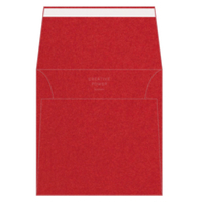 Sobre Olin Colours Cherry 170 x 170 mm 120 g/m² en caja