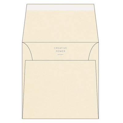 Sobre Olin Colours Ivory 170 mm x 170 mm 120 g/m² en caja