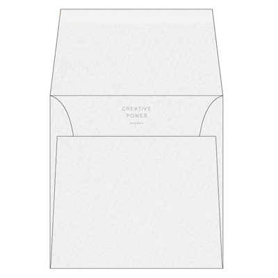 Sobre Rives Shetland Bright White 170 mm x 170 mm 120 g/m² en caja