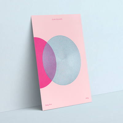 Papel Olin Colours Baby Pink 240 g/m² 700 mm x 1000 mm