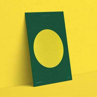 Papel Olin Colours Jungle Green 120 g/m² 700 mm x 1000 mm