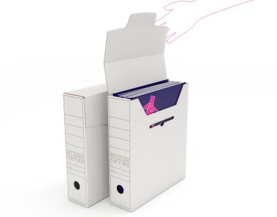 Cajas de archivo