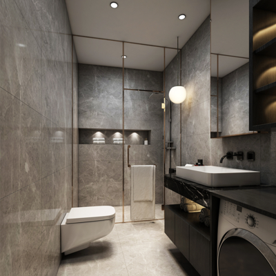 Vinilo decorativo Coala Interior Stone NH46 - Etruscan Grey