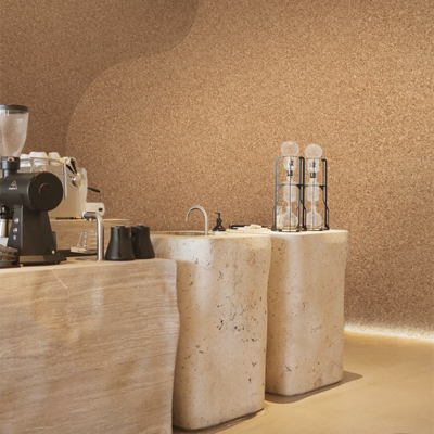 Vinilo decorativo Coala Interior Wood WI02 - Large-grain cork