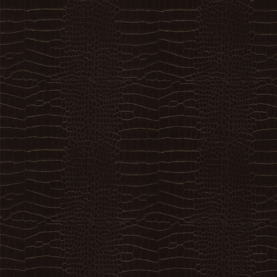 Vinilo decorativo Coala Interior CUERO X6 - Chocolate Leather Crocodile Skin