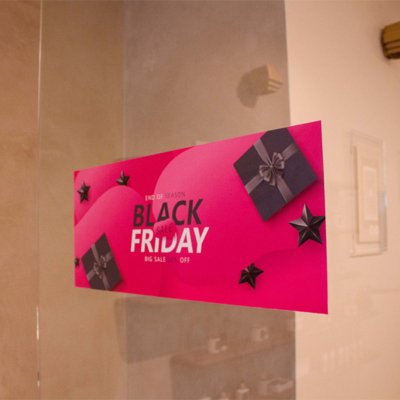 Vinilo Coala Magic Cling UV blanco brillo polipropileno electrostático 1372 mm x 45.00 m