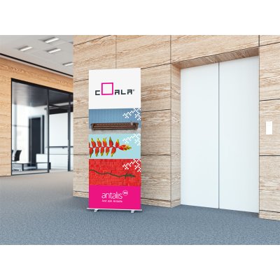 Soporte flexible Coala Roll-Up PP S blanco mate polipropileno 150 g/m² 195um 914 mm x 150.00 m