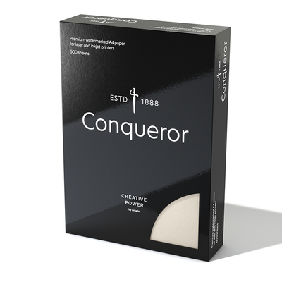 Papel Conqueror Wove high white 120 g/m²A4 500 hojas/paq