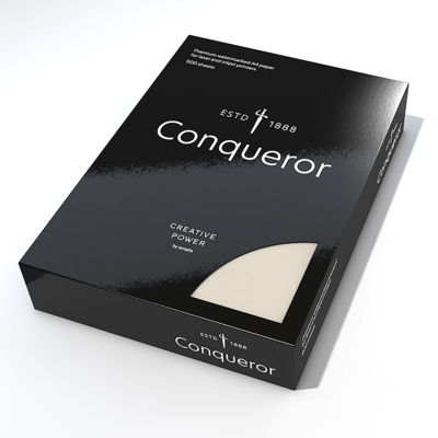Papel Conqueror Wove high white 120 g/m²A4 500 hojas/paq