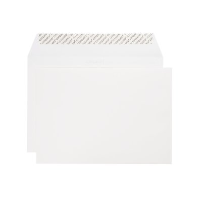 Sobre Conqueror Wove brilliant white C4 229 mm x 324 mm 120 g/m² en caja