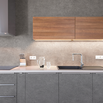 Vinilo decorativo Coala Interior PIEDRA NE24 - Light Grey Concrete Plaster