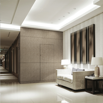 Vinilo decorativo Coala Interior TELA NE37 - Silver Brown Lined Pattern