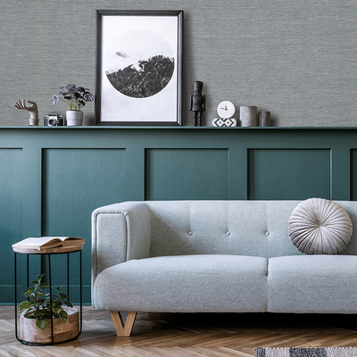 Vinilo decorativo Coala InteriorFABRIC NG10 - WOVEN PARQUET GREY