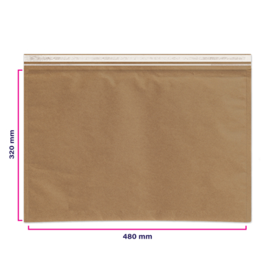 Sobre acolchado con papel kraft Naturemailer dimensiones 684116