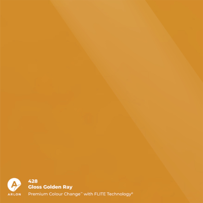 Vinilo Arlon Premium Colour Change 428 Gloss Golden Ray brillo FLITE Tech 1524 mm x 25.00 m