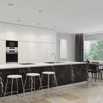 Vinilo decorativo Coala Interior MARMOL U50 - Ash Black Marble