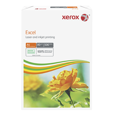 Papel reprográfico Xerox Excel blanco no estucado 80 g/m² A4 210 mm x 297 mm 500 hojas PEFC