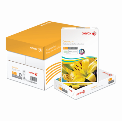 Xerox Colotech+ caja y paquete - Papel impresión digital a color