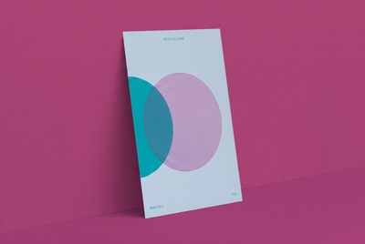 Papel Olin Colours Baby blue 120 g/m² 450 mm x 640 mm