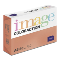 Papel Image Coloraction london/rojo intenso 80 g/m² A3