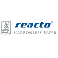 Reacto Bobina CF - Hoja Receptora logo - Papel autocopiativo en bobina