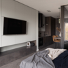 Vinilo decorativo Coala Interior Steel NH37 - Anthracite Patina