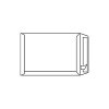 Sobre Conqueror Wove brilliant white C4 229 mm x 324 mm 120 g/m² en caja