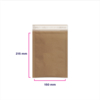 Sobre acolchado con papel kraft Naturemailer dimensiones 684112