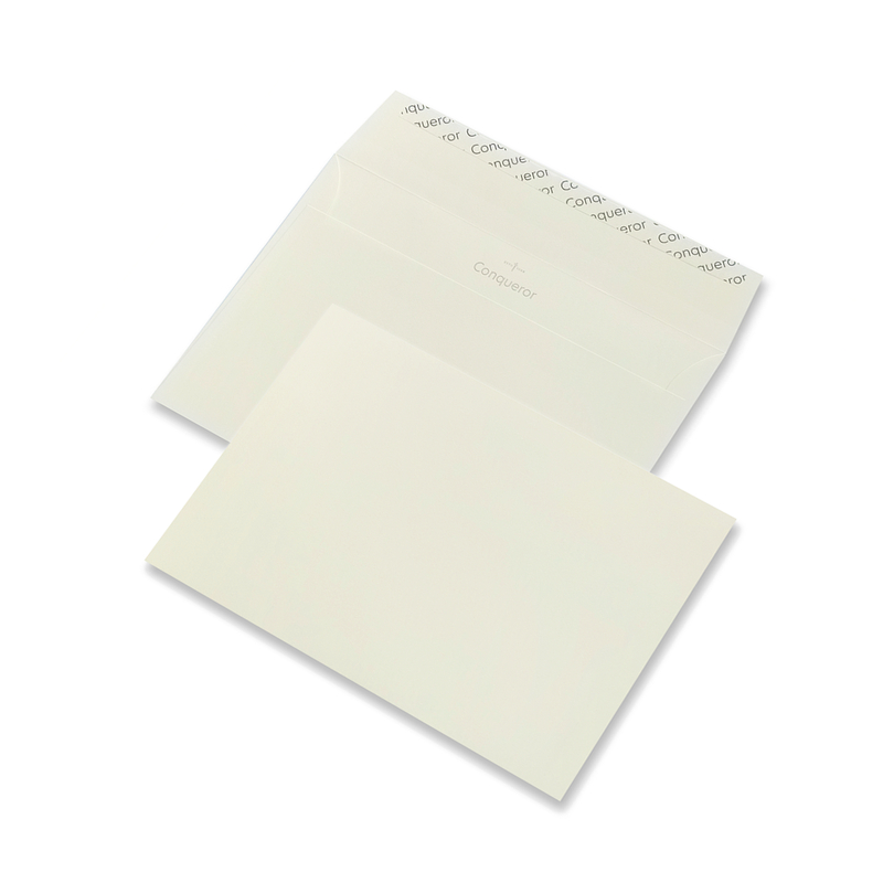 114x162 Cream Conqueror C6 Webe Geldbörse Peel & Seal Umschläge 120 g/m²