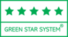 Que un producto obtenga 5 estrellas dentro del “Green Star System” significa que está fabricado con un 50% de fibras recicladas como mínimo, y que su producción cumple con los requisitos de la normativa etiqueta ECOLABEL (Etiqueta Ecológica Europea). Para aprender más, haga click en el logo.