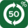 50% Reciclado